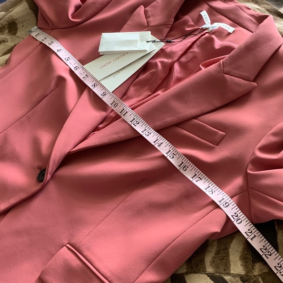 VERONICA BEARD CUTAWAY DICKEY JACKET COLOR MAUVE SIZE 12 - Picture 16 of 16
